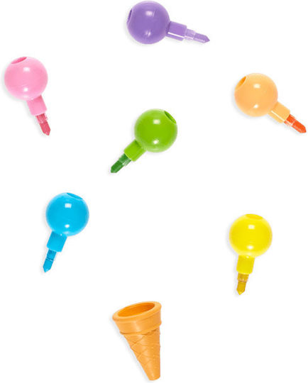 Ooly Rainbow Scoops Crayons Set 6 Colours