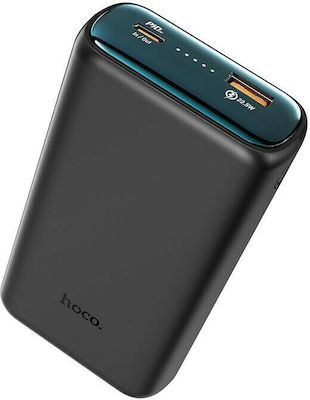 Hoco Q1A Kraft Power Bank 20000mAh 22.5W with USB-A Port and USB-C Port Power Delivery / Quick Charge 3.0 Black