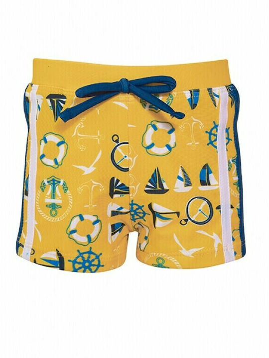 Joyce Sailor Kinder Badeanzug Badeshorts Gelb Joyce Sailor Kinder Badeanzug Badeshorts Gelb