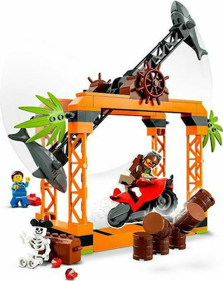 Lego -Stadt The Shark Attack Challenge für 5+ Jahre