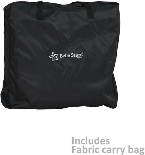 Bebe Stars Wiege Chic mit Rädern Graphite