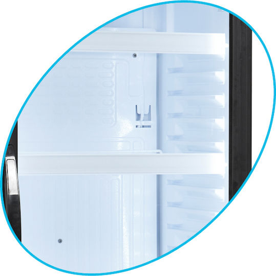 Tefcold Ψυγείο Αναψυκτικών 372lt Υ184xΠ59.5xΒ64cm