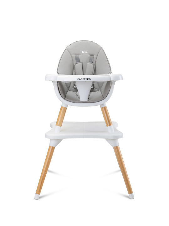 Tuva Highchair 3 in 1 & Plastic Seat Grey