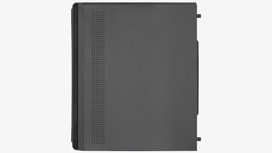 Aerocool Evo Mini Gaming Mini-Turm Computergehäuse mit Seitenfenster und RGB-Beleuchtung Schwarz