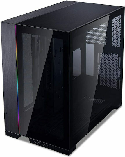 Lian Li O11 Dynamic EVO Gaming Midi Tower Κουτί Υπολογιστή με Πλαϊνό Παράθυρο Black