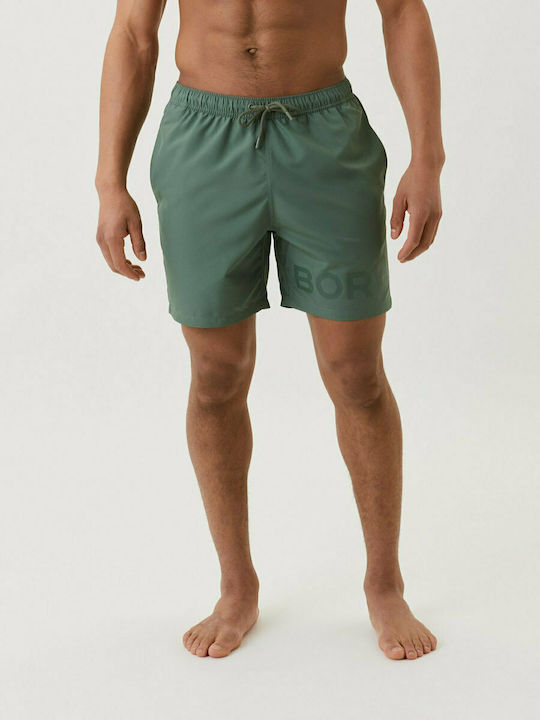 Björn Borg Men's Swimwear Shorts Green