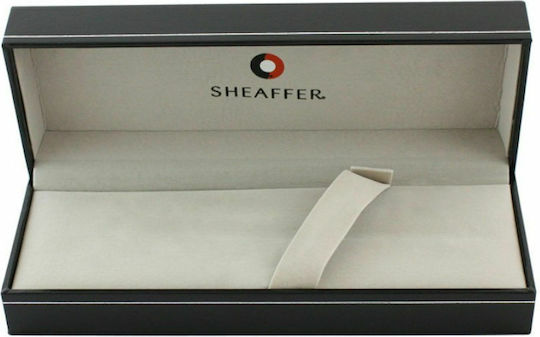Sheaffer Sagaris Writing Pen Medium Silver made of Brass with Blue Ink