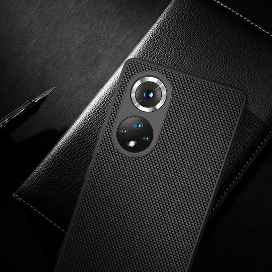 Nillkin Textured Umschlag Rückseite Kunststoff Schwarz (Honor 50 Pro (Honor))
