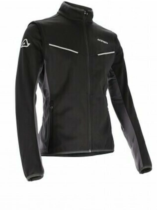 Acerbis Track Мъжко Мотоциклетно яке Softshell Черен