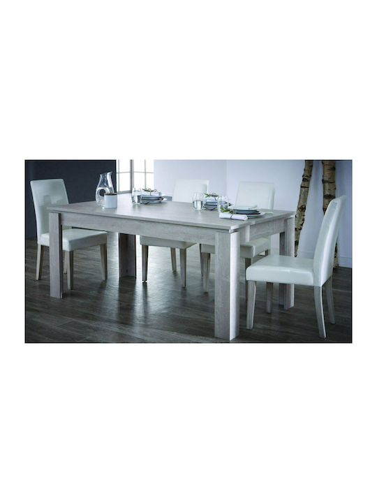 Vara Scaune Sala de mese Alb 1buc 45x55.5x94buc