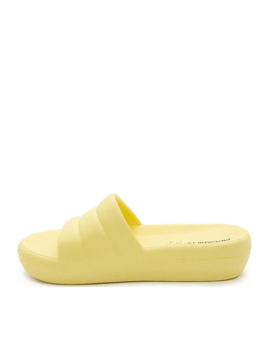 222001 Women's Slides Yellow