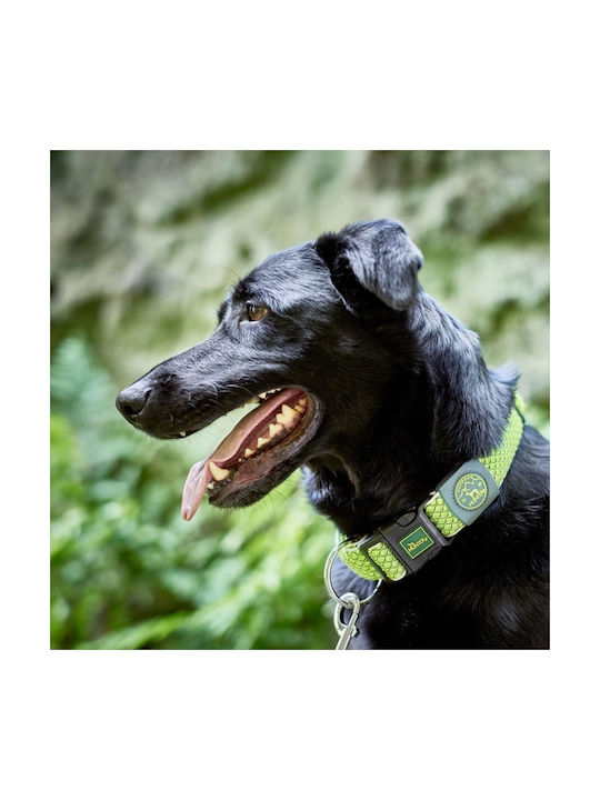 Hunter Hilo Vario Basic Mesh Hundehalsband in Türkis Farbe Groß 32mm x 40 - 60cm