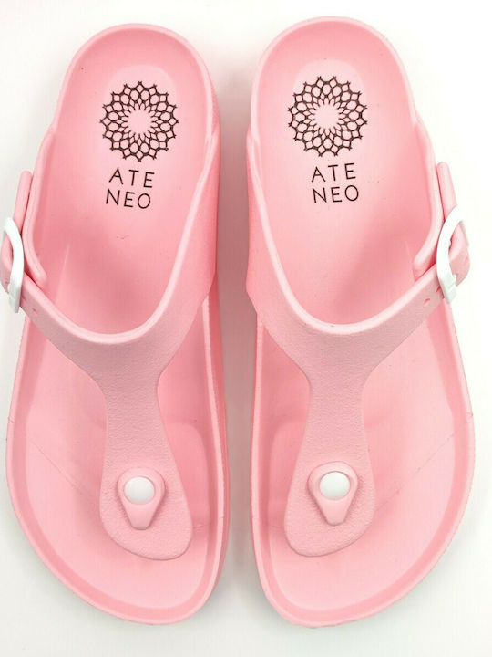 Ateneo Women's Flip Flops Pink