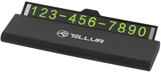 Tellur Temporary Parking Plate Magnetic Temporary Parking Card