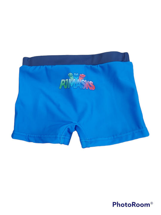 Stamion PJ Masks Costum De Baie Pentru Copii Pantaloni Scurți De Înot Albaștri