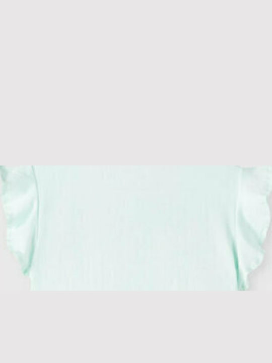 Kids' Shirt Short Sleeve Turquoise
