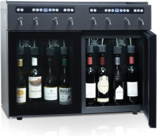 Tefcold Frigider de vin comercial cu temperatură de funcționare +7°C / +18°C L83.5 x l45 x H67.5cm