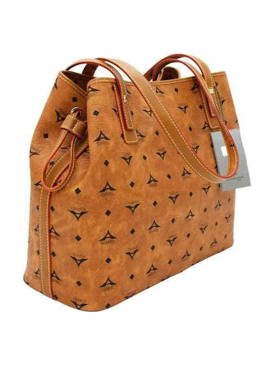 Γυναικεία Τσάντα Shopper Ώμου Ταμπά