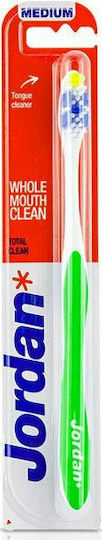Jordan Whole Mouth Clean Toothbrush Medium Green