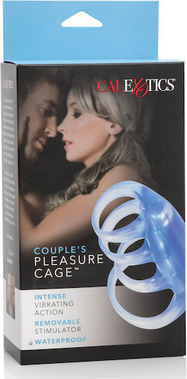 Calexotics Couple's Pleasure Cage Colivie pentru Penis Blue