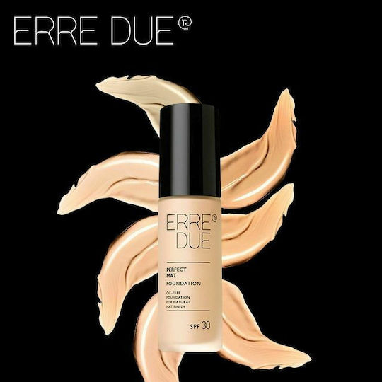 Erre Due Perfect Mat Touch Liquid Make Up 02 Silent Dune 30ml
