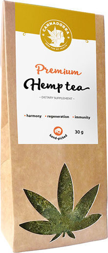 Cannadorra Hemp Tea Κάνναβη Selection Of Stems 30gr
