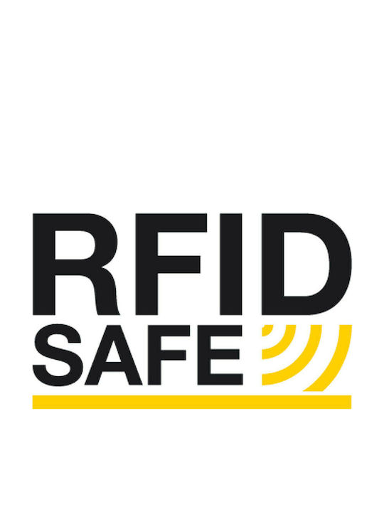 Δερμάτινο Ανδρικό Πορτοφόλι με RFID Καφέ