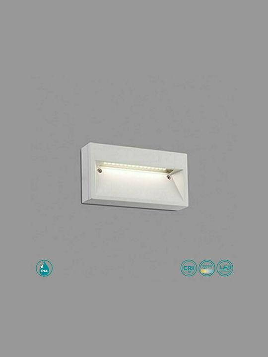 Faro Barcelona Path Wall-Mounted Outdoor Ceiling Light LED IP44 9W 10.5x20.2εκ.