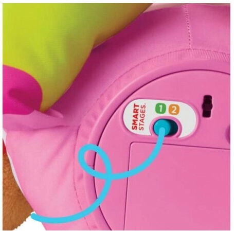 Fisher Price Animal Laugh & Learn Puppy made of Fabric with Music for 18++ Months
