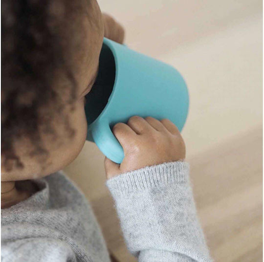 Beaba Baby Cup made of Silicone Light Blue 170ml for 8m+m+