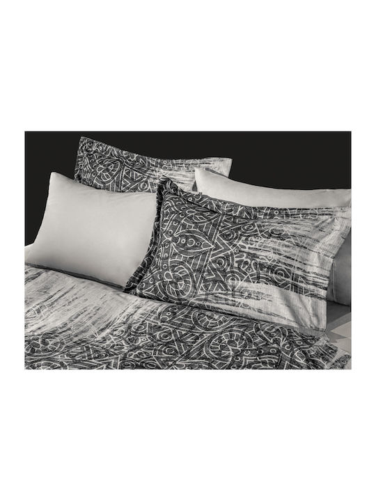 Guy Laroche Duvet Cover Cotton Queen 225x245 Vivendi Charcoal