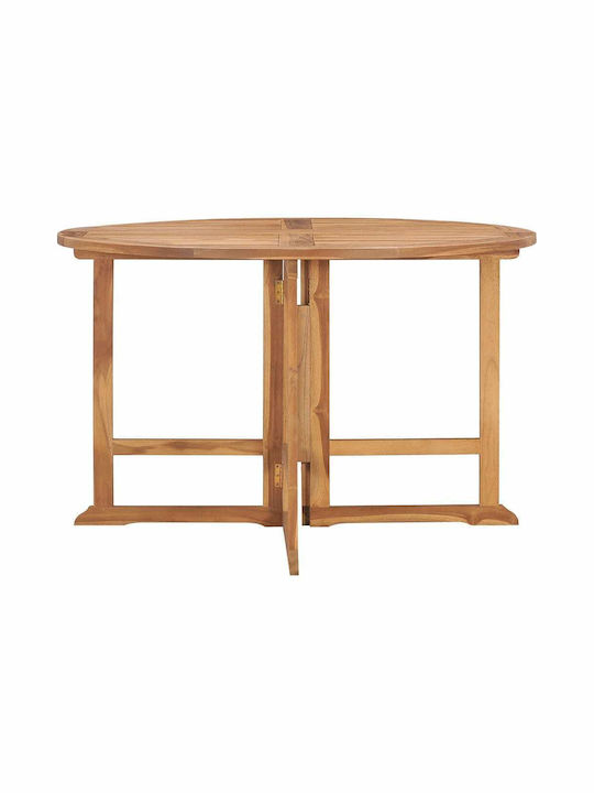 Wooden Masa pentru spații exterioare Pliabil 110x110x75buc