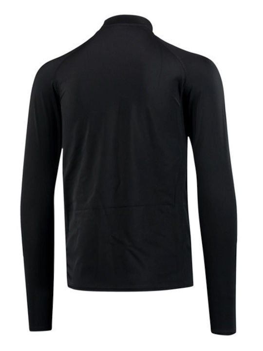PUMA Bărbați Mânecă lungă Tricou de protecție solară Negru