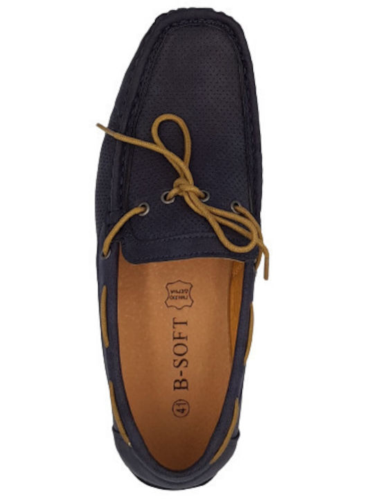 28016-1 Men's Boat Shoes Blue