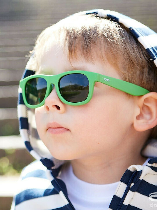 iTooTi Classic Butterfly Baby Kids Sunglasses Green For 6-36 Months