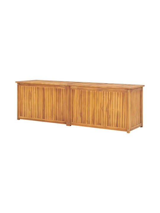 vidaXL Outdoor Storage Box Brown L175xW50xH53cm