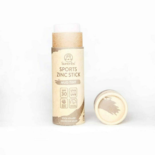 Suntribe Active Sports Zinc Mineral Waterproof Sunscreen Stick Face SPF30 30gr