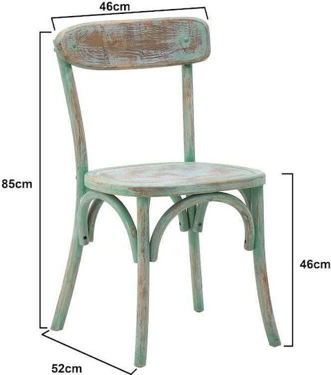 Stühle Cafe Grey 1Stück 45x55x85cm