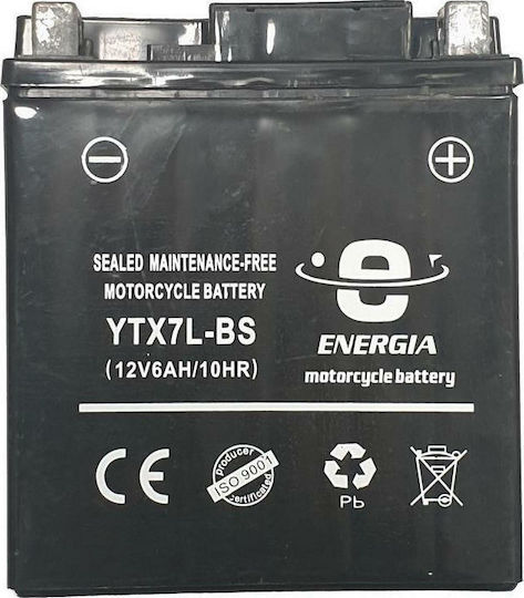 Energia 6Ah YTX7L-BS
