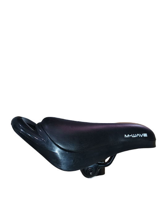 M-Wave Kid Grip Black Bicycle Saddle Childhood