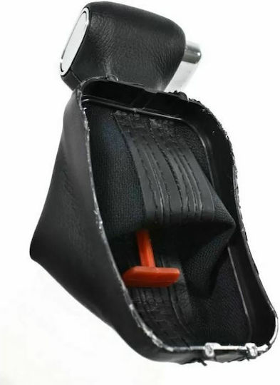 Leather Luxe Shift Knob with Bubble for Volkswagen Tiguan '05-'12 Black