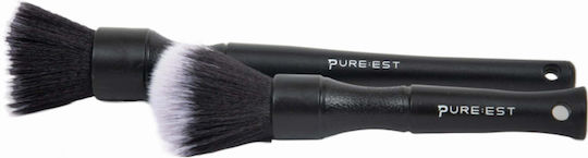 PURE:EST Ultra Soft Brushes Cleaning for Interior Plastics - Dashboard Car 24/16.5cm 2pcs