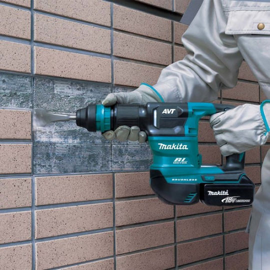 Makita Κρουστικό Κατεδαφιστικό Μπαταρίας 18V Solo με Υποδοχή Ταχείας DHK180Z