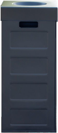 Viomes Plastic Coș de gunoi Deșeuri CUBO Standard 70lt Negruț