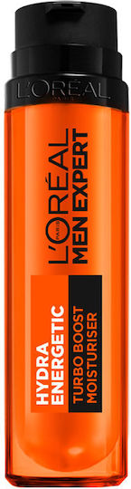 L'Oreal Paris Men Expert Hydra Energetic Supraalimentare Turbo 48h Gel de Fata Barbati pentru Hidratare si Anti-imbatranire cu Vitamina C 50ml
