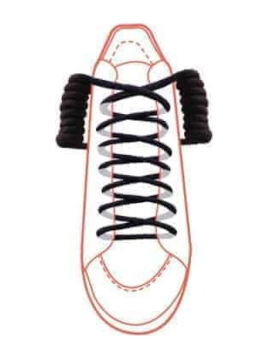 Alfa Care Shoelaces Elastic Black Alfa Care Shoelaces Elastic Black