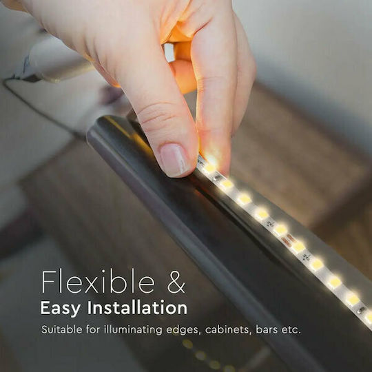 V-TAC Ταινία LED 24V Φυσικό Λευκό Φως 5m Τύπου SMD2835