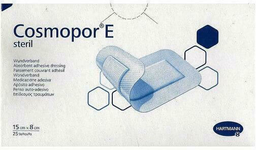 Hartmann Cosmopor E Αυτοκόλλητες Γάζες 15x6cm 25τμχ