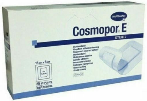 Hartmann Cosmopor E Αυτοκόλλητες Γάζες 15x6cm 25τμχ