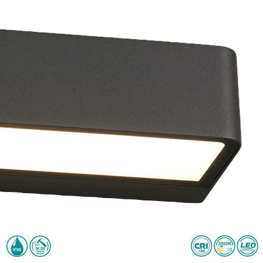 Faro Barcelona Takua Aplica de exterior montată pe perete LED IP65 10W 20x5.5εκ.